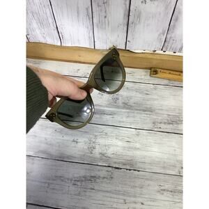 Céline Baby Audrey CL 41053/S Green Acetate Sunglasses Dark Lenses